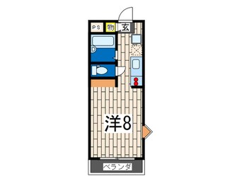 間取図 カーサ７０３