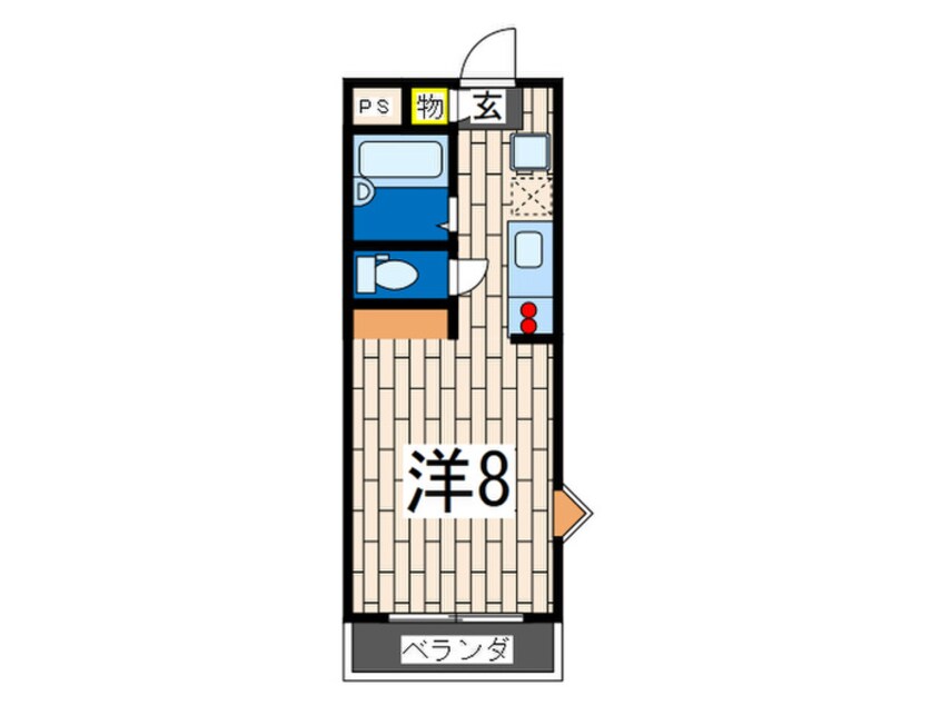 間取図 カーサ７０３