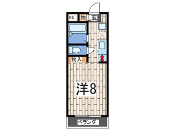 間取図 カーサ７０３