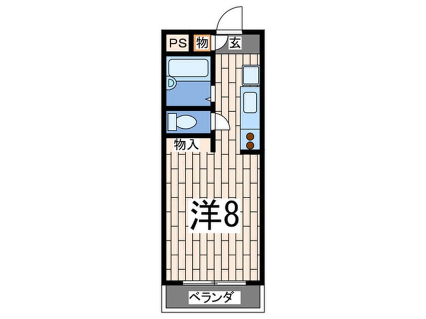 間取図 カーサ７０３