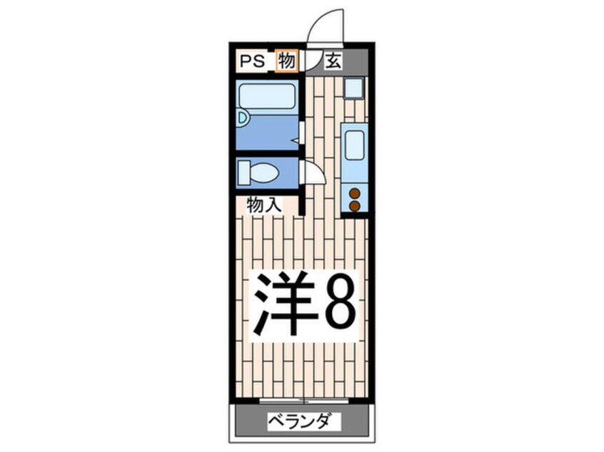 間取図 カーサ７０３