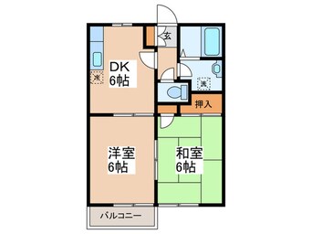 間取図 東大和ファインハイム