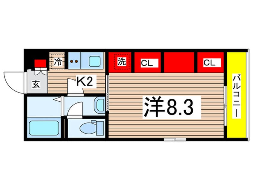 間取図 L´Appartement221