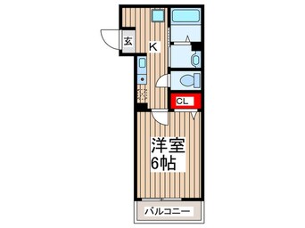 間取図 ラウレア北越谷