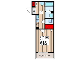 間取図 ラウレア北越谷