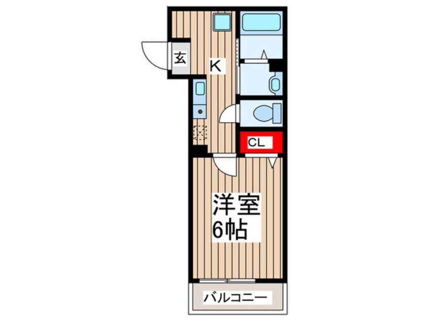 間取図 ラウレア北越谷