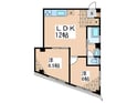くるめ淵野辺マンション（303）の間取図