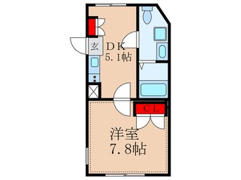 間取図 ラシクラスEX中野