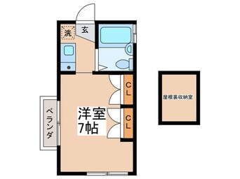 間取図 スカイコート