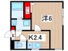 イースタイル西小岩 1Kの間取り