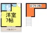 ウッディ－吉祥寺 1Rの間取り