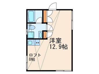 間取図 PRISM COURT月島