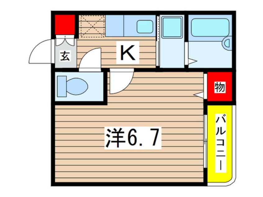 間取図 コスモコート