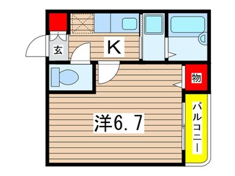 間取図 コスモコート