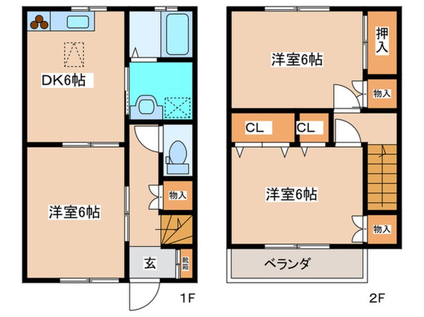 間取図 サンハイムソザック