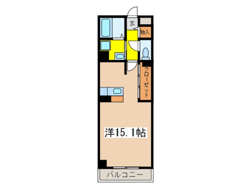 間取図 サンヴィレッジ中河原