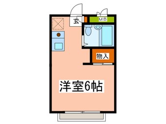 間取図 パ－ルハイム２