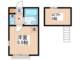 間取図 ヴィラホワイト宮前Ⅱ