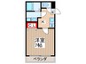 ジーメゾン西大宮 1Kの間取り
