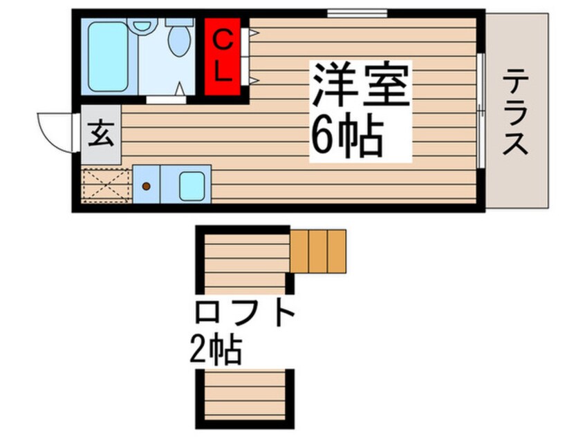 間取図 フラット昴