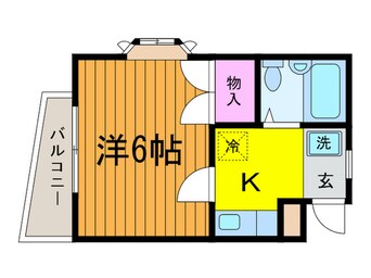 間取図 ガーデンハイツ１号棟