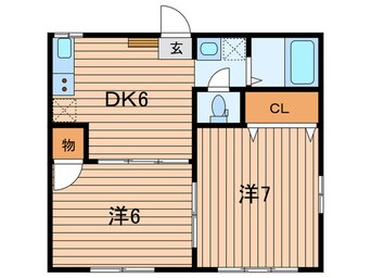 間取図 Ｋｓ　ｈｏｕｓｅ