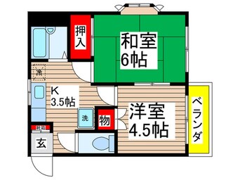 間取図 サンライズ清水