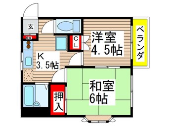 間取図 サンライズ清水