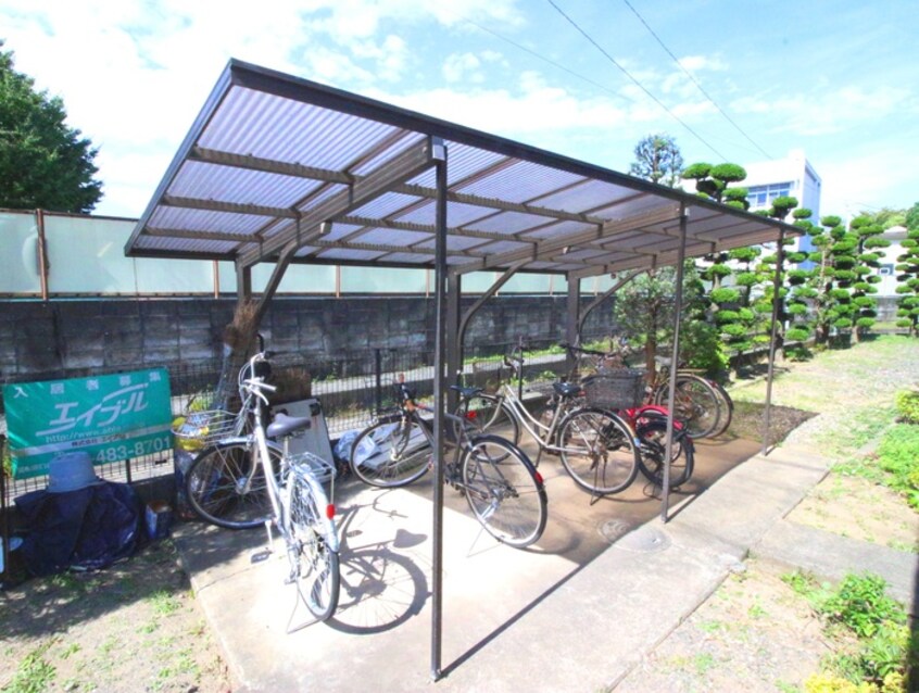 駐輪場 リバーサイド多摩川