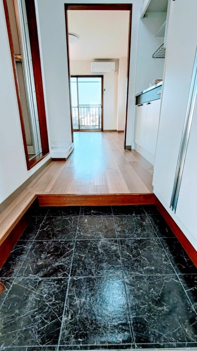 玄関 リバーサイド多摩川