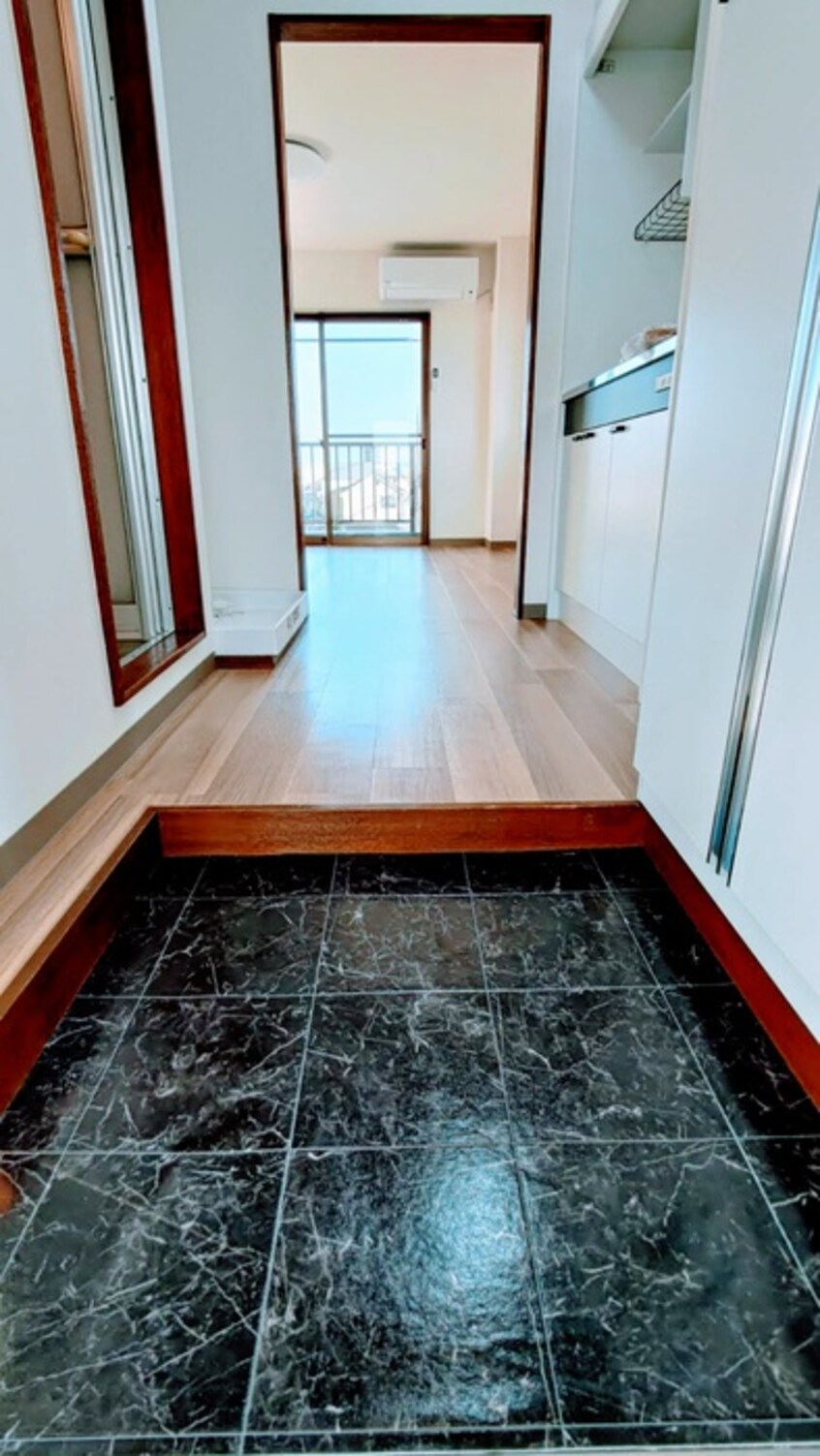 玄関 リバーサイド多摩川