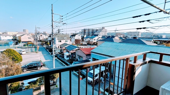 室内からの展望 リバーサイド多摩川