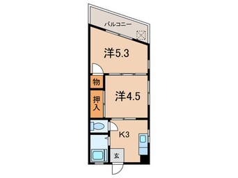 間取図 川本ハイツ