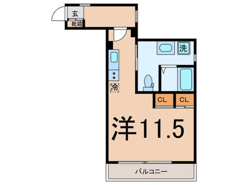 間取図 太子堂ハイツ