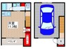 Ｌ／Ｏ／Ｌ 1Rの間取り