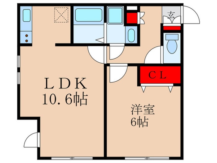 間取り図 ウェルスクエアイズム高円寺