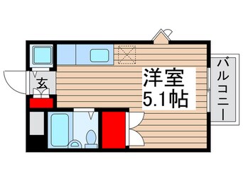 間取図 メゾンド・貝塚