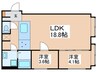 trias419 2LDKの間取り