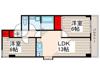 間取図 ハビテ葛西