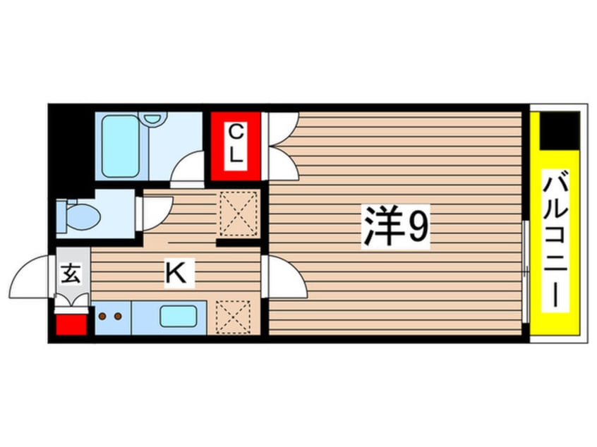 間取図 ベルメゾン松波