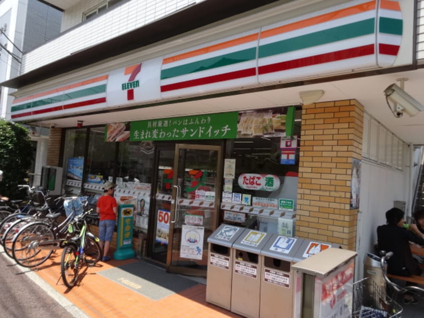 セブンイレブン(コンビニ)まで450m ベルメゾン松波