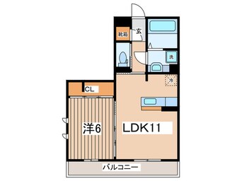 間取図 ゴールドワンコート