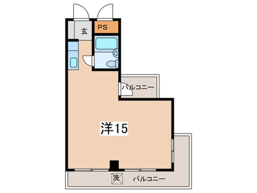 間取図 司ハイムⅡ