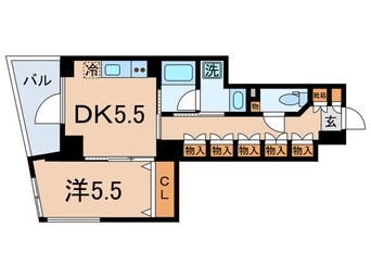 間取図 ZOOM大塚(605)