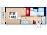 仮）ふじみ野市鶴ケ舞新築AP　5 1Kの間取り