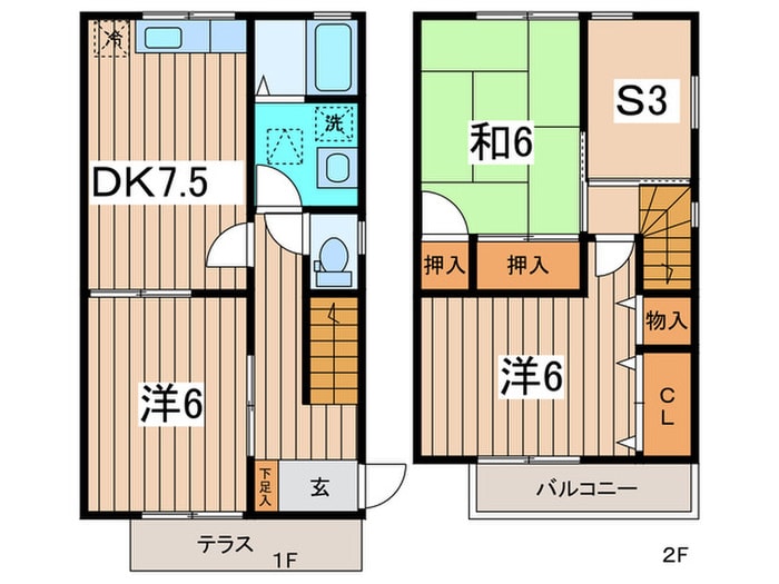 間取り図 ウィッシュヒルズ