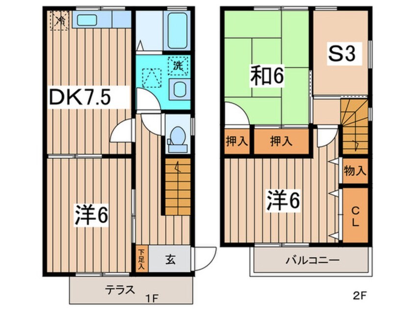 間取図 ウィッシュヒルズ