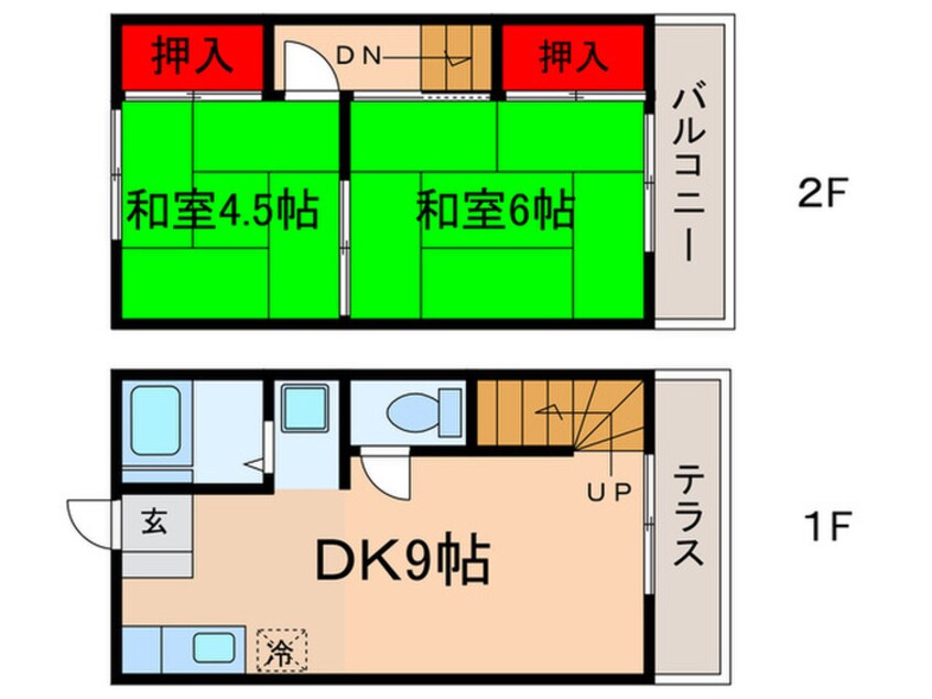 間取図 サンハイツ市川