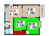 グローリーハイツ 3DKの間取り