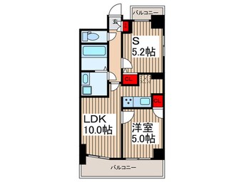 間取図 ラフィスタ墨田５丁目Ⅱ